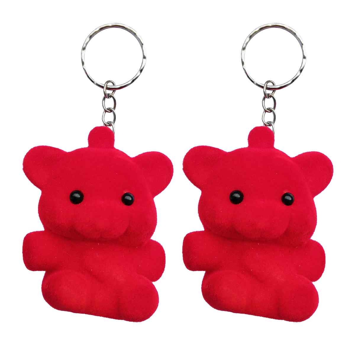 Teddy Bear small size Keychain for car and bike for girls and boys (Pack of 2)
